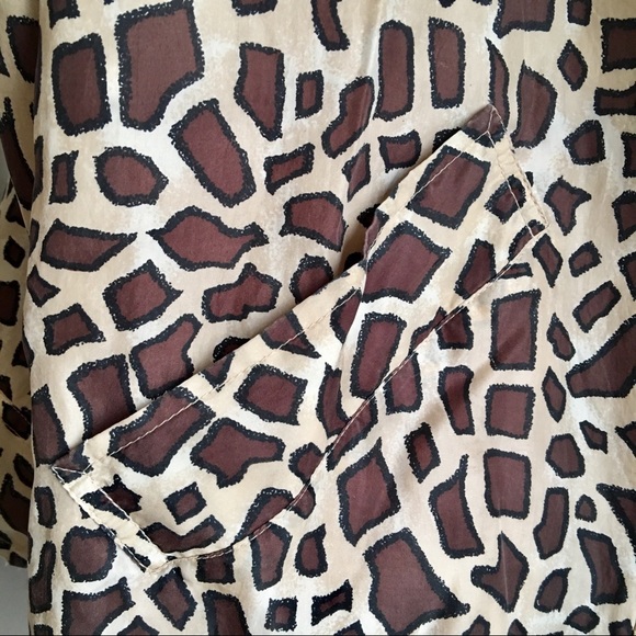 Dennis basso 🦒 print “rain & shine” coat ! SALE!! - Picture 6 of 7